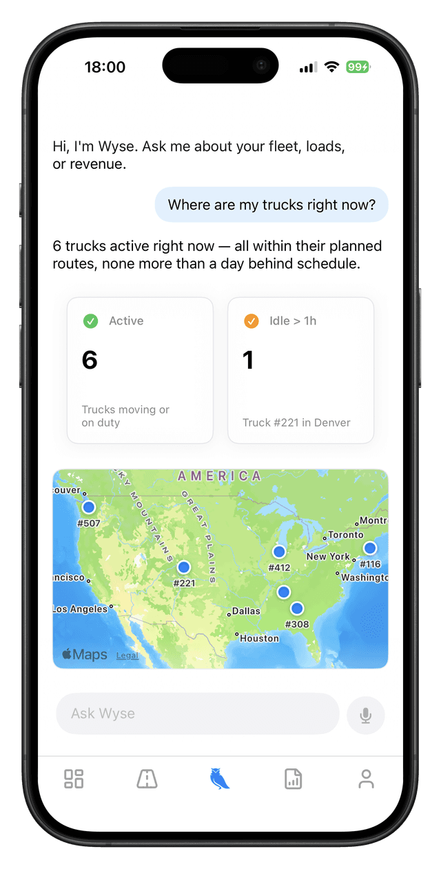 Where are my trucks right now?